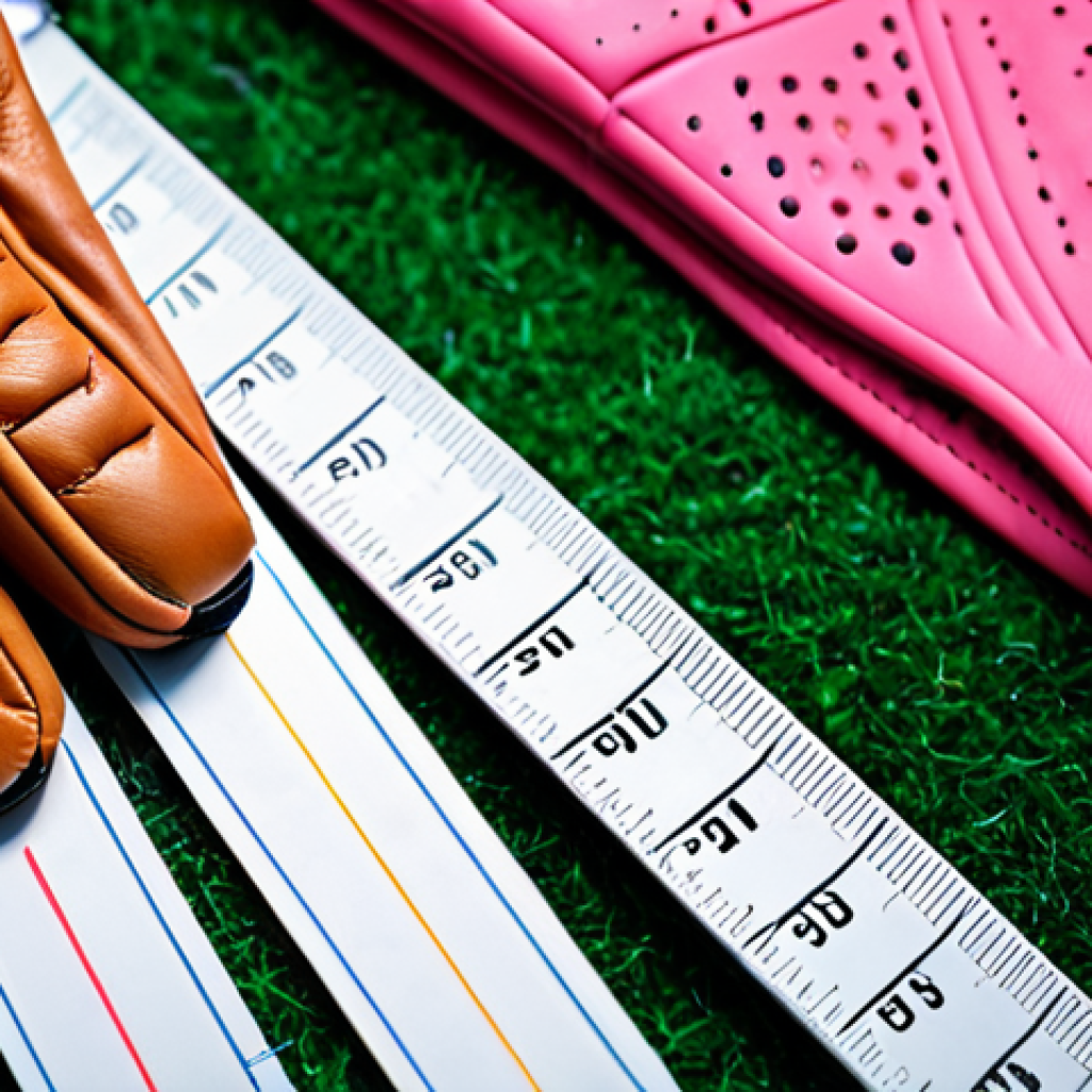 **

Close-up of various golf gloves (leather, synthetic, hybrid) showcasing the different materials and textures. Focus on the craftsmanship and details, highlighting the differences in appearance and feel.  Include a measuring tape partially visible to represent sizing.

**