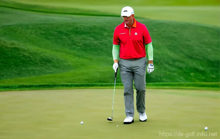 하이브리드 골프 클럽 사용법 - **Prompt 2: The Dynamic Hybrid Swing and Trajectory**
    A female golfer, around 35 years old, in t...