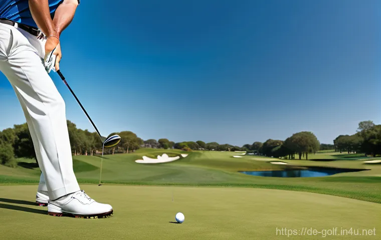 골프 스윙 체중 이동 연습법 - Prompt 1: The Coiled Backswing - Gathering Energy**